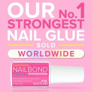 NYK1 strongest nail glue number one best seller