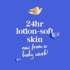 dove body wash 24hr lotion soft skin claim