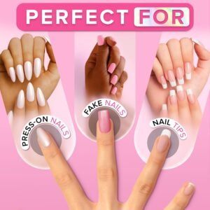 best nail glue for press on nails tips fake nails