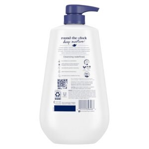 dove deep moisture back label features no sulfates