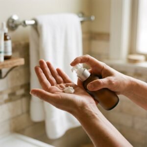 morning skincare routine for beginners cleanser moisturizer sunscreen