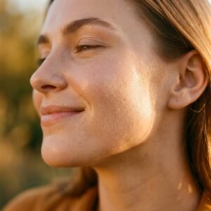 clean healthy skin after makeup removal